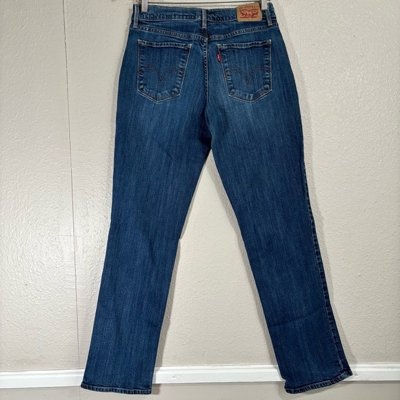Levis Mid Rise Denim Jeans 505 Straight Leg Size 28 - Picture 3 of 8